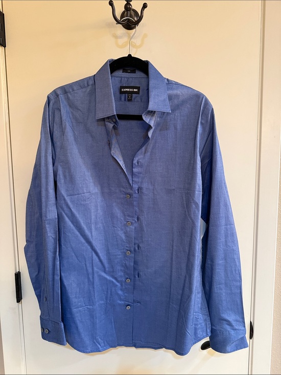 Express Other - Express Men’s Light Blue Button-Up Dress Shirt